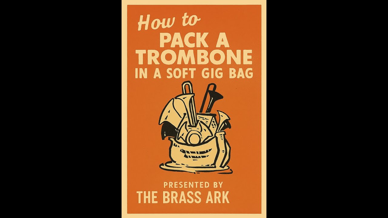 The Brass Ark - How To Pack a Trombone in a Gig Bag