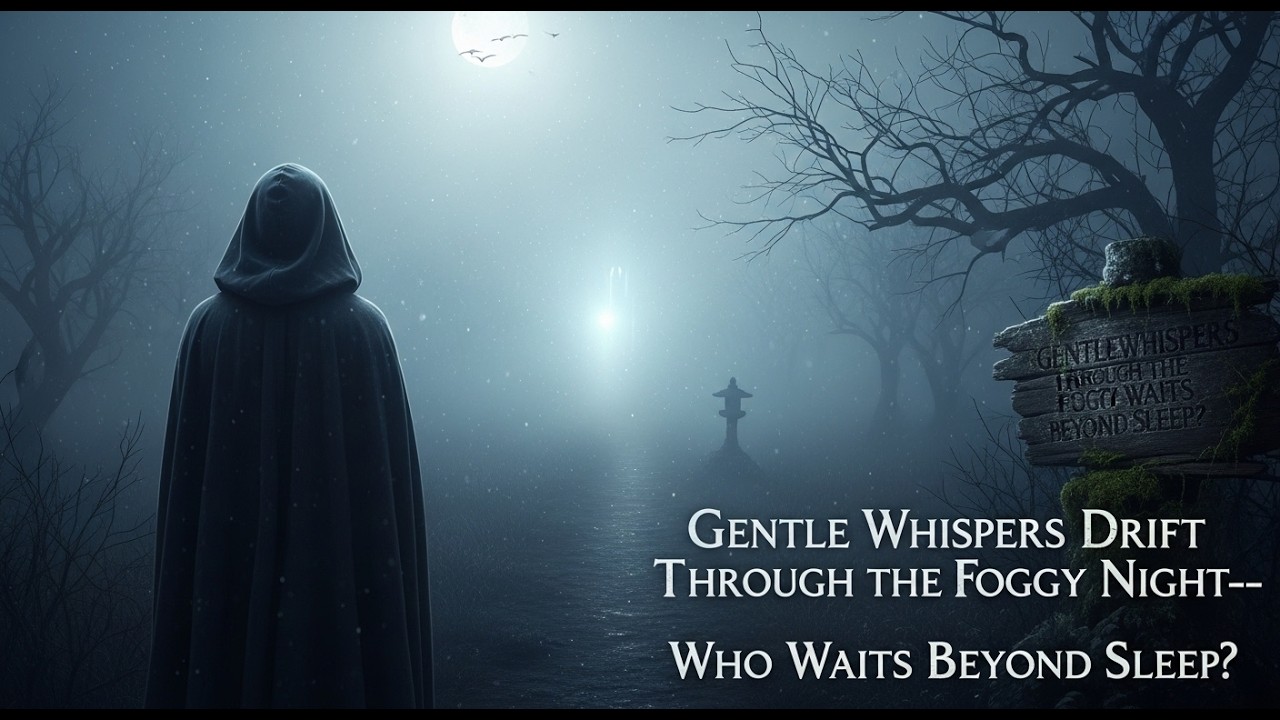 Gentle Whispers Drift Through the Foggy Night—Who Waits Beyond Sleep?