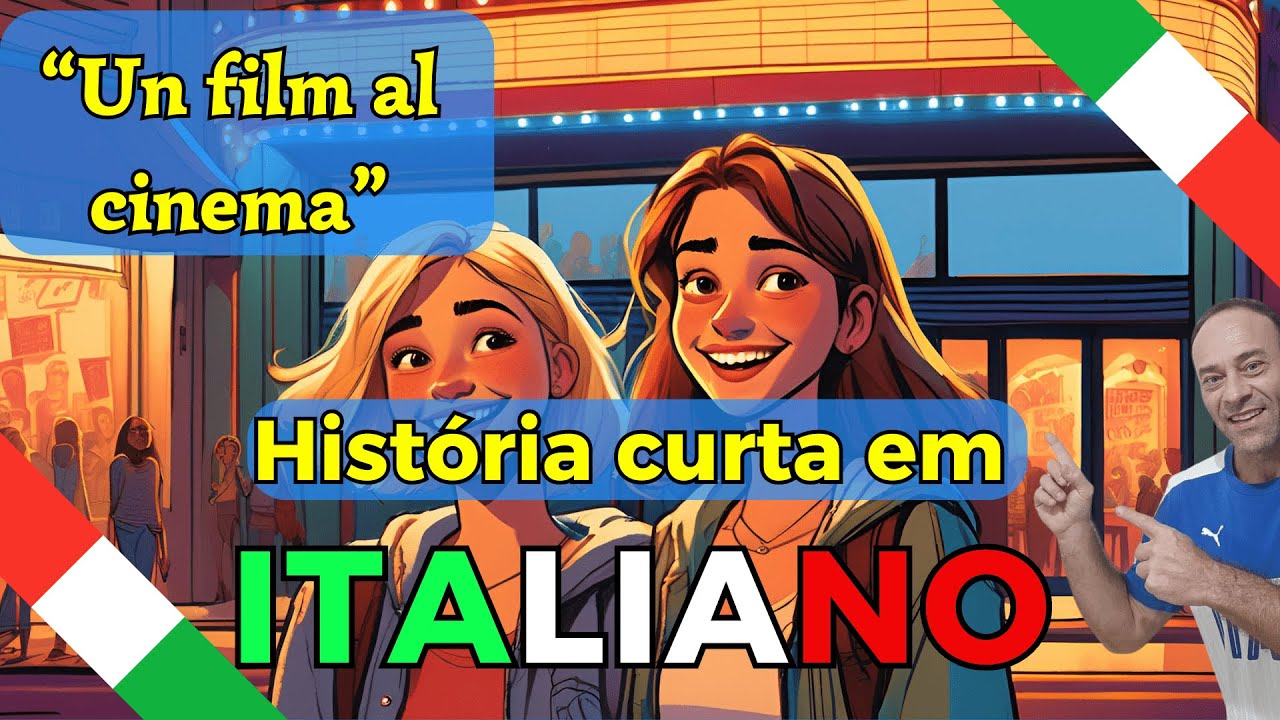 🇮🇹APRENDA ITALIANO de uma forma DIVERTIDA com HISTÓRIAS CURTAS | Exercício FÁCIL!🗣🇮🇹
