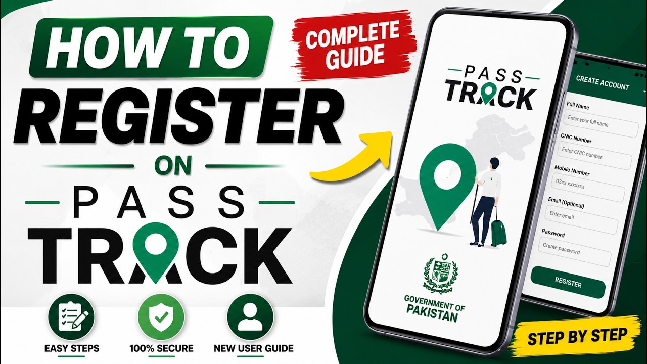 I Registered my Pass Track Application Online