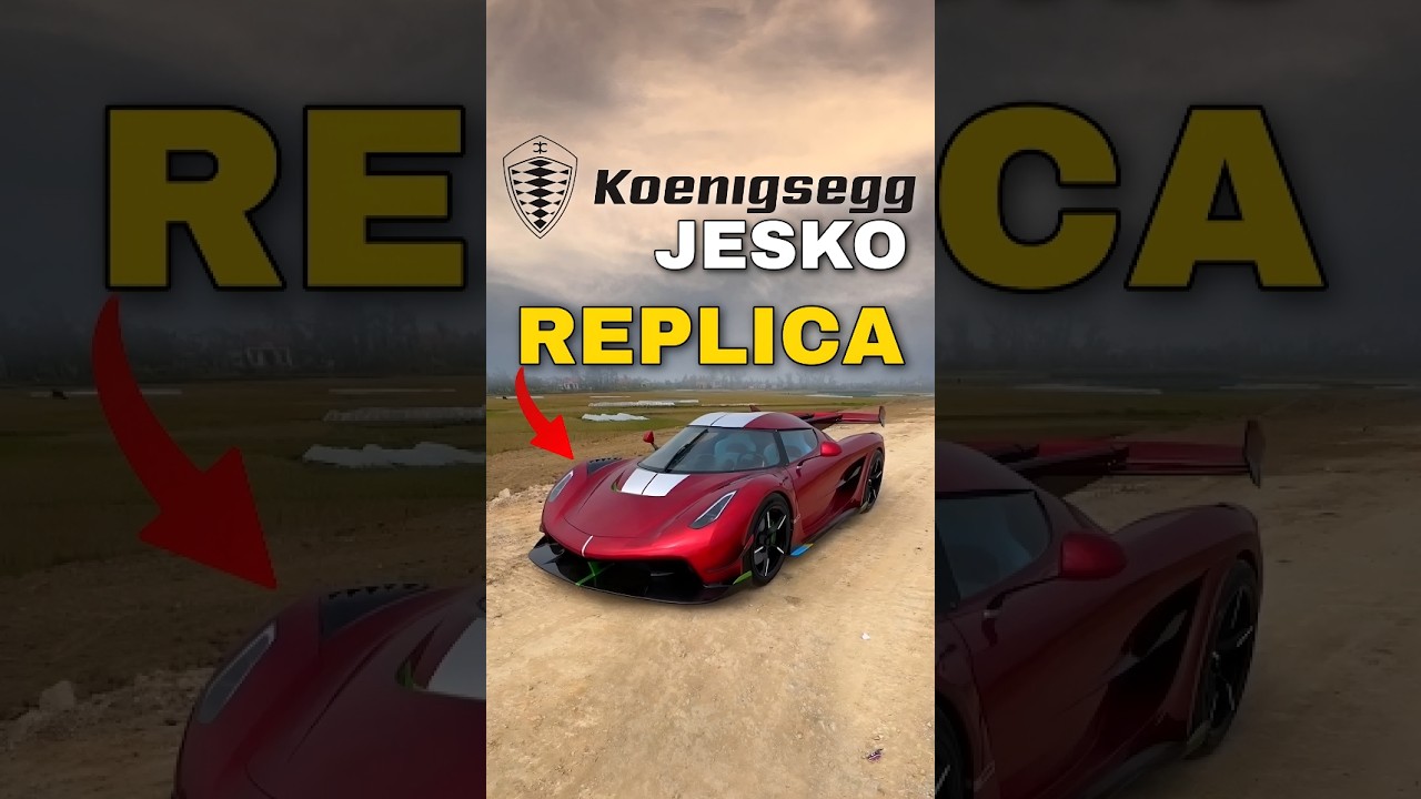 Fake Koenigsegg Jesko Worth ₹4 Lakh 