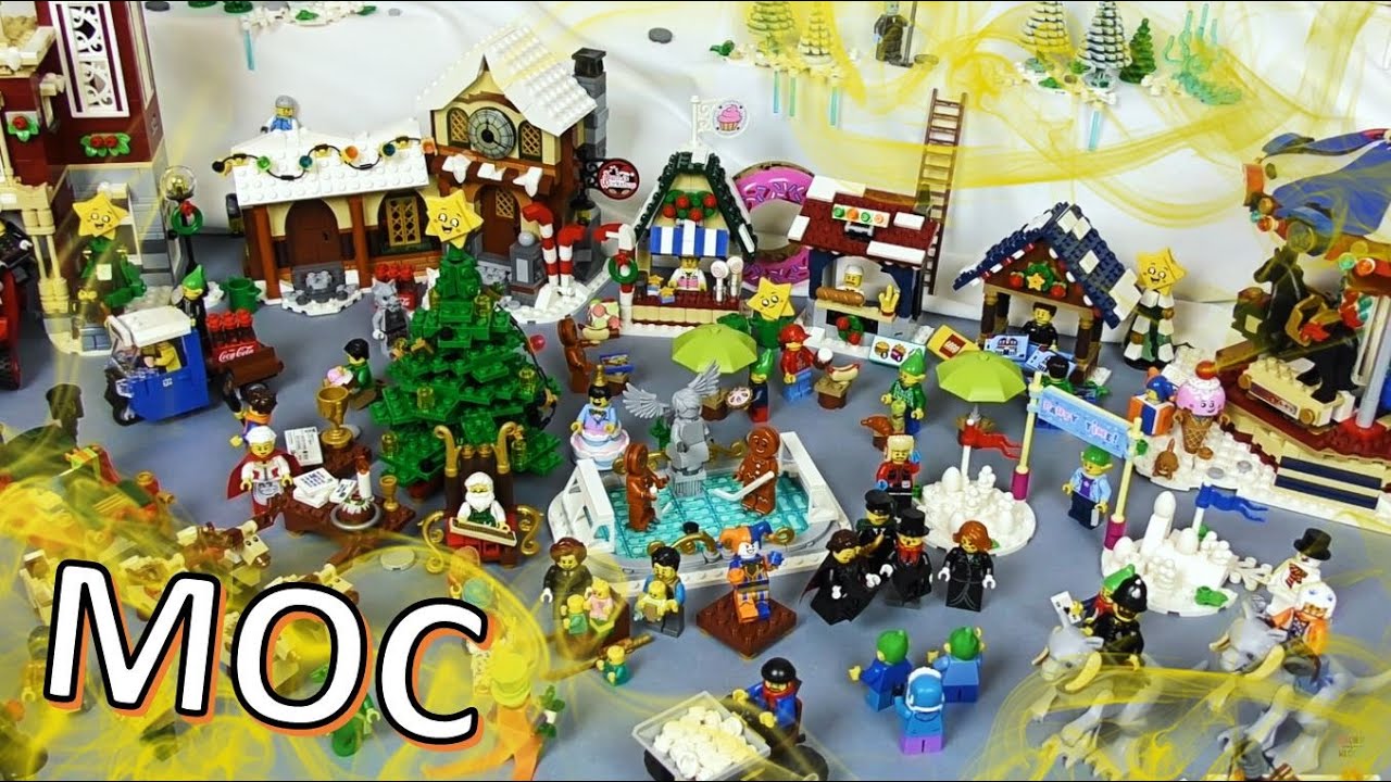 WIOSKA MIKOŁAJA 🎅 / SANTA'S VILLAGE / MAKIETA | Maciek i Klocki