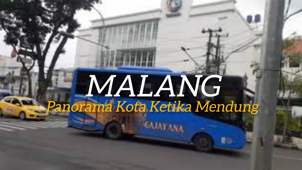 MALANG🇮🇩 Indahnya Panorama Kota Di Saat Cuaca Mendung