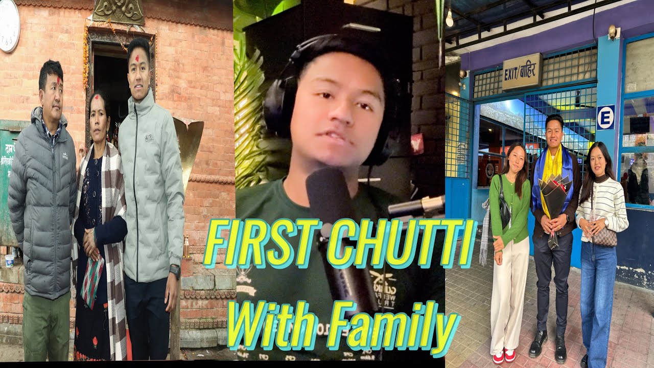 My first leave in Nepal 🇳🇵 after two years 🗓️ #Family time 👨‍👩‍👧‍👦✨.