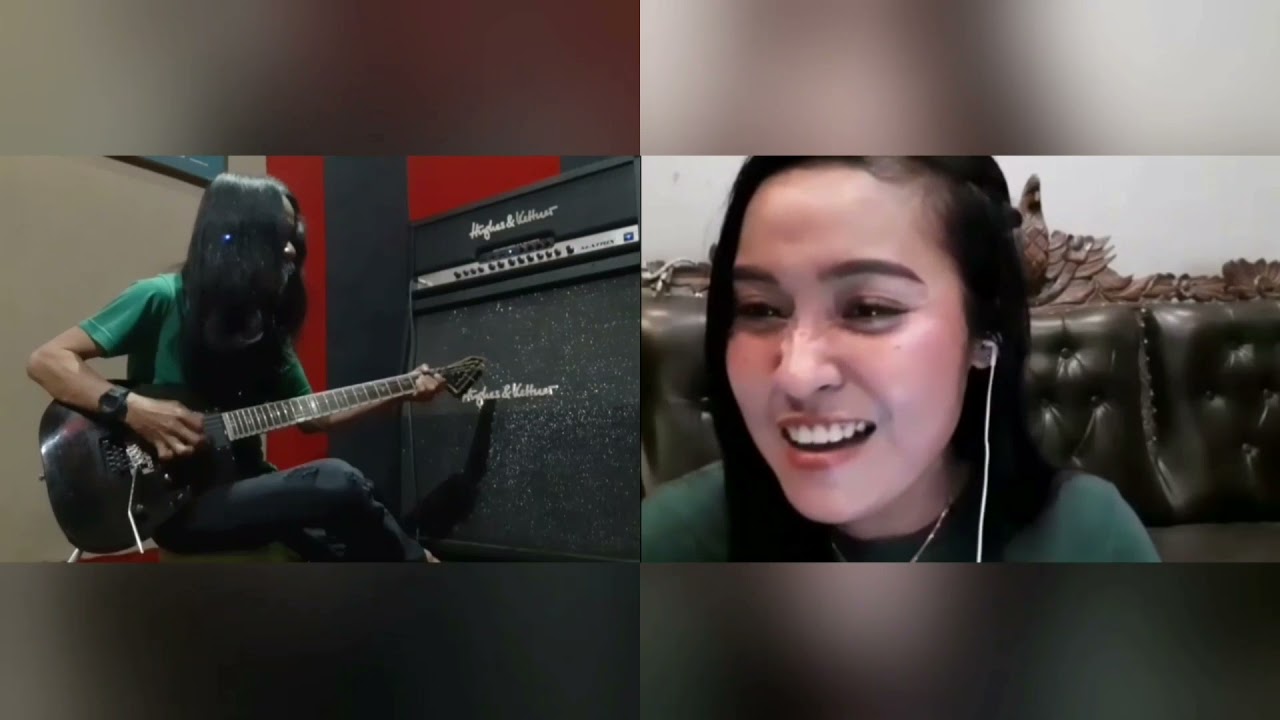 Nicky Astria - CINTA DIKOTA TUA  || cover with kiki