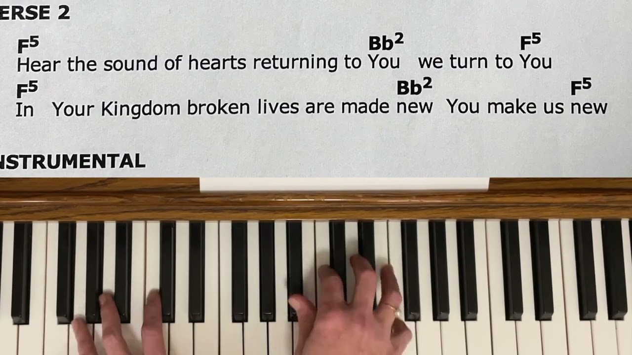 Hosanna Praise is Rising (Key of F)