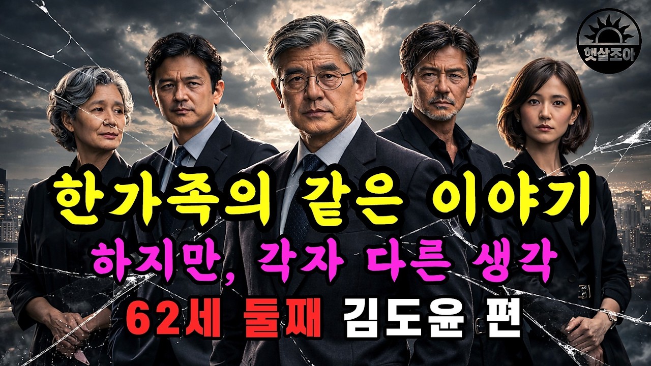근저당 찍힌 등기부 한 장, 그 뒤로 ‘대출’이 문제였습니다. 한가족의 같은 이야기 하지만, 각자 다른 생각 | 62세 둘째 아들 김도윤편 | 감동 사연 | 오디오북