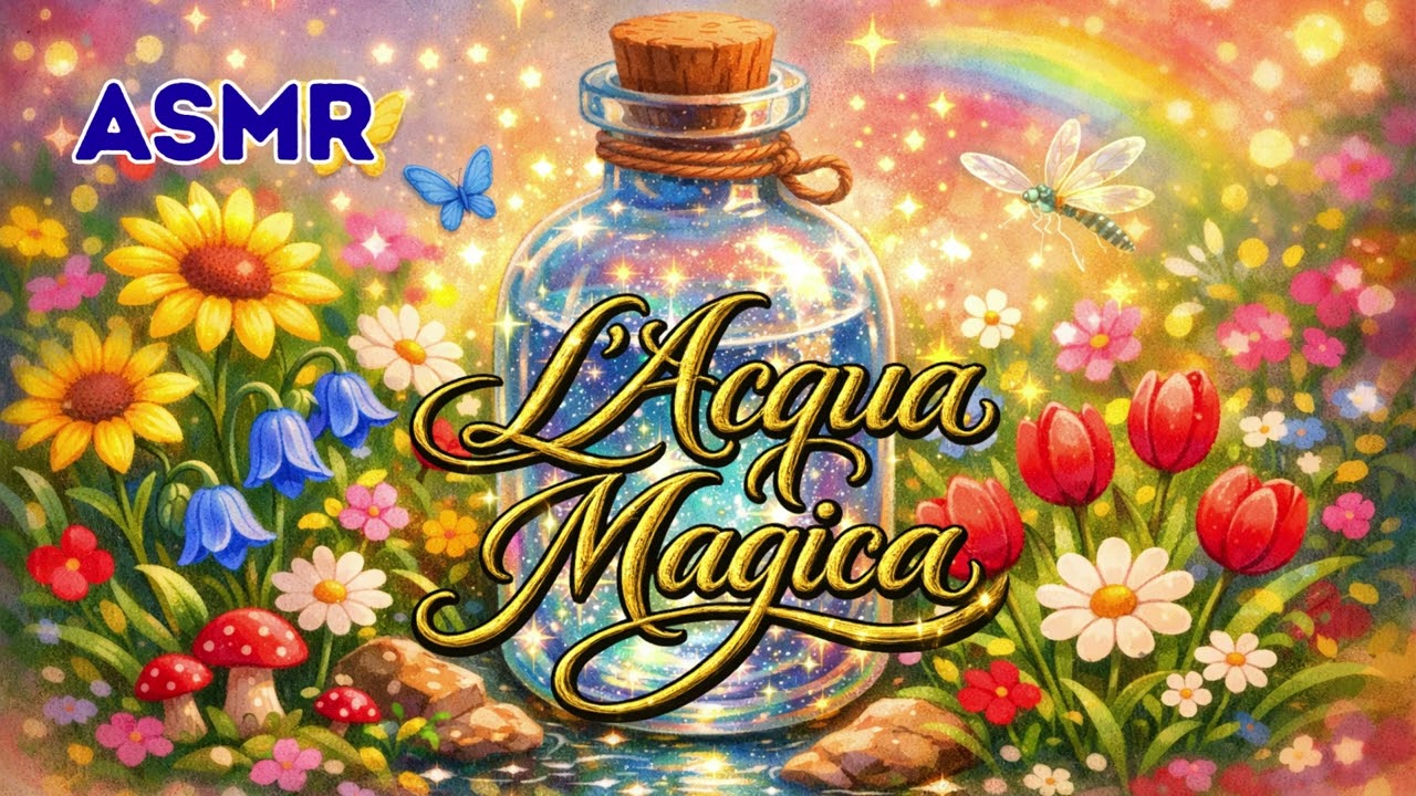 ASMR FIABA L'Acqua Magica #asmr #relax #fiaba #meditazione