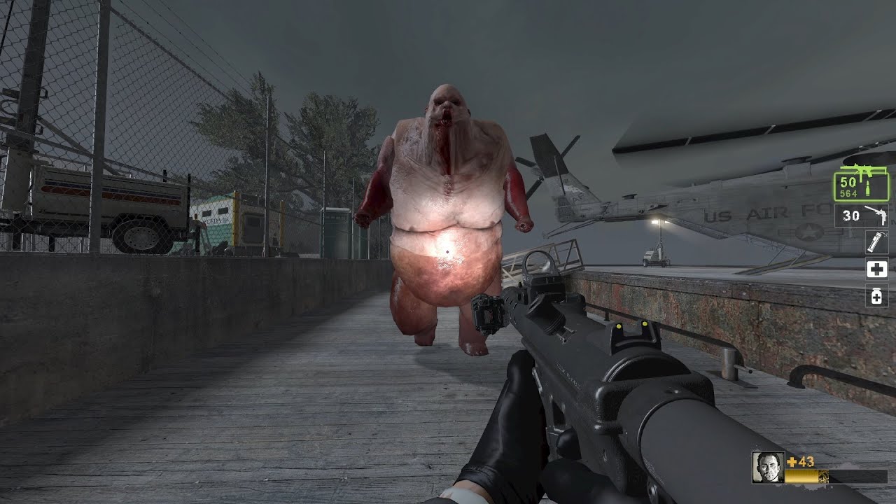 Left 4 Dead 2 Expert Gameplay FTAC Siege and M1911-S MW2022 BOCW Full Weapon Anim Mod