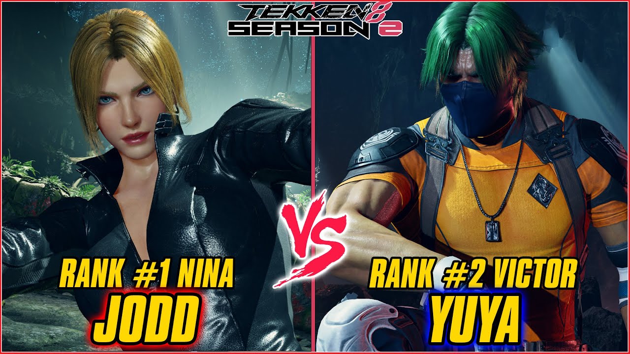 TEKKEN 8 | JODD (RANK #1 NINA) vs YUYA (RANK #2 VICTOR) | TEKKEN 8 RANKED MATCH