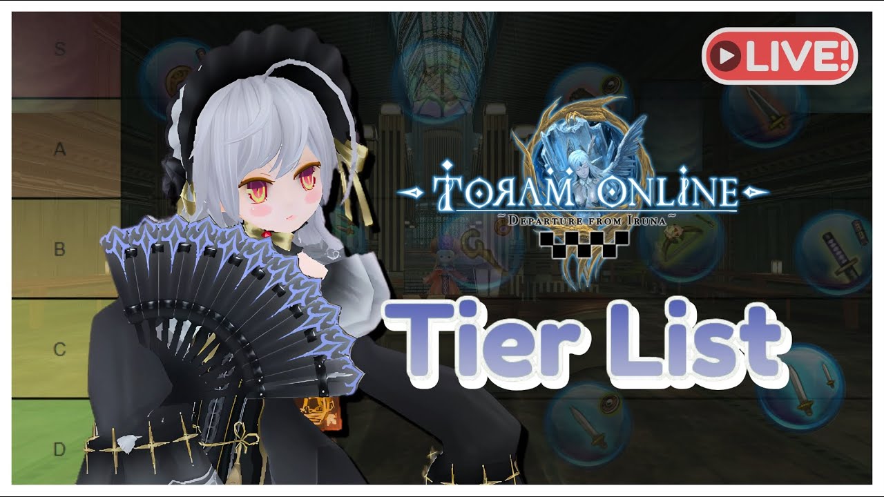 Toram Online - Tier List (🔴LIVE) : จัดเทียร์ลิส DPS กัน LV.290 Part 1