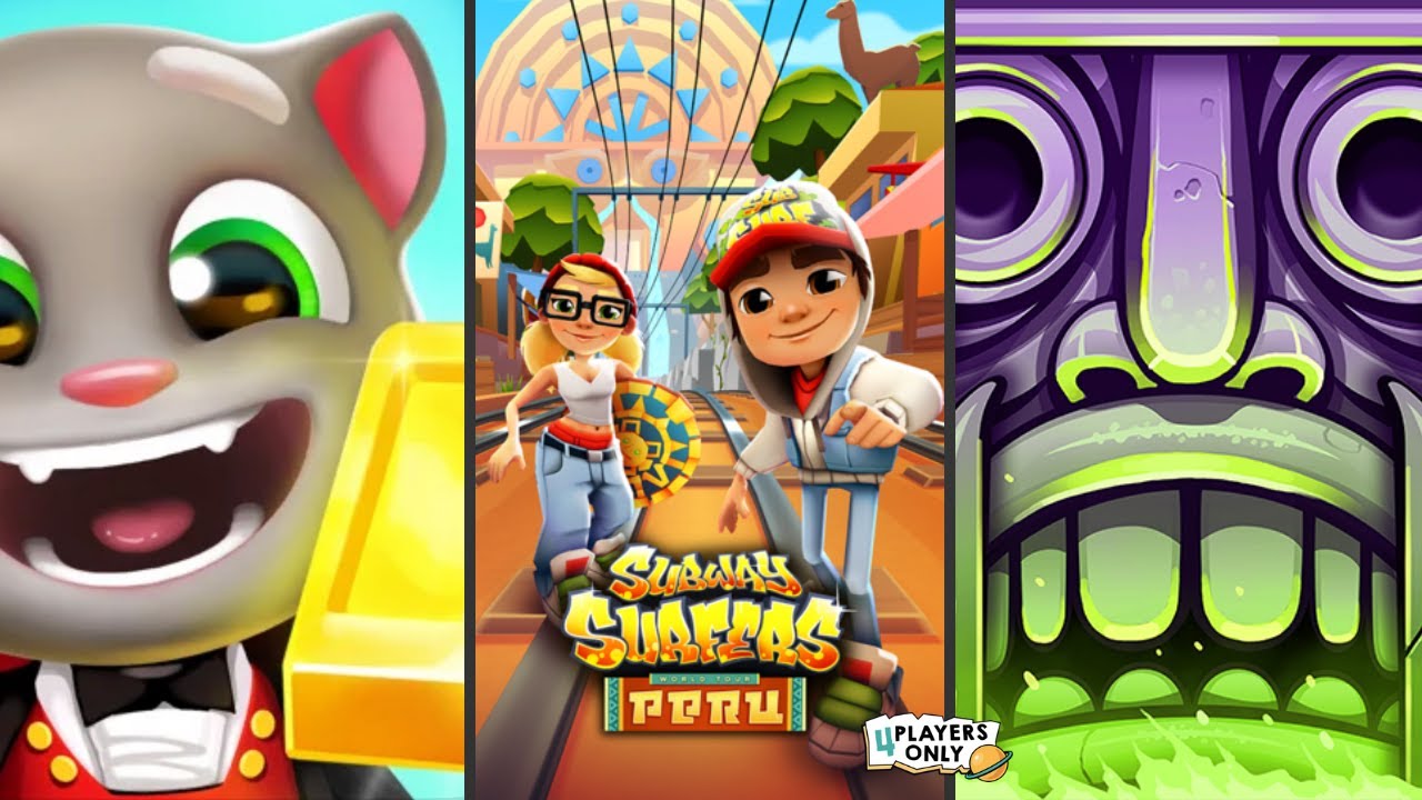 Talking Tom Gold Run 🎃 Halloween 2020! Vs Subway Surfers 🏄‍♀️PERU VS Temple Run 2 [SPOOKY SUMIT Map]