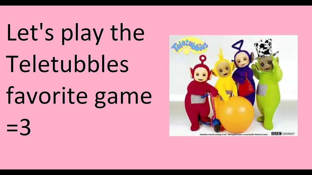 Teletubbie favourite game gameplay