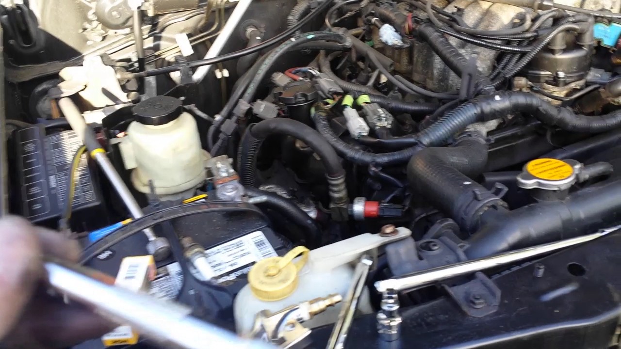 Removal & Installation Xterra spark plug 6 The Easy Way