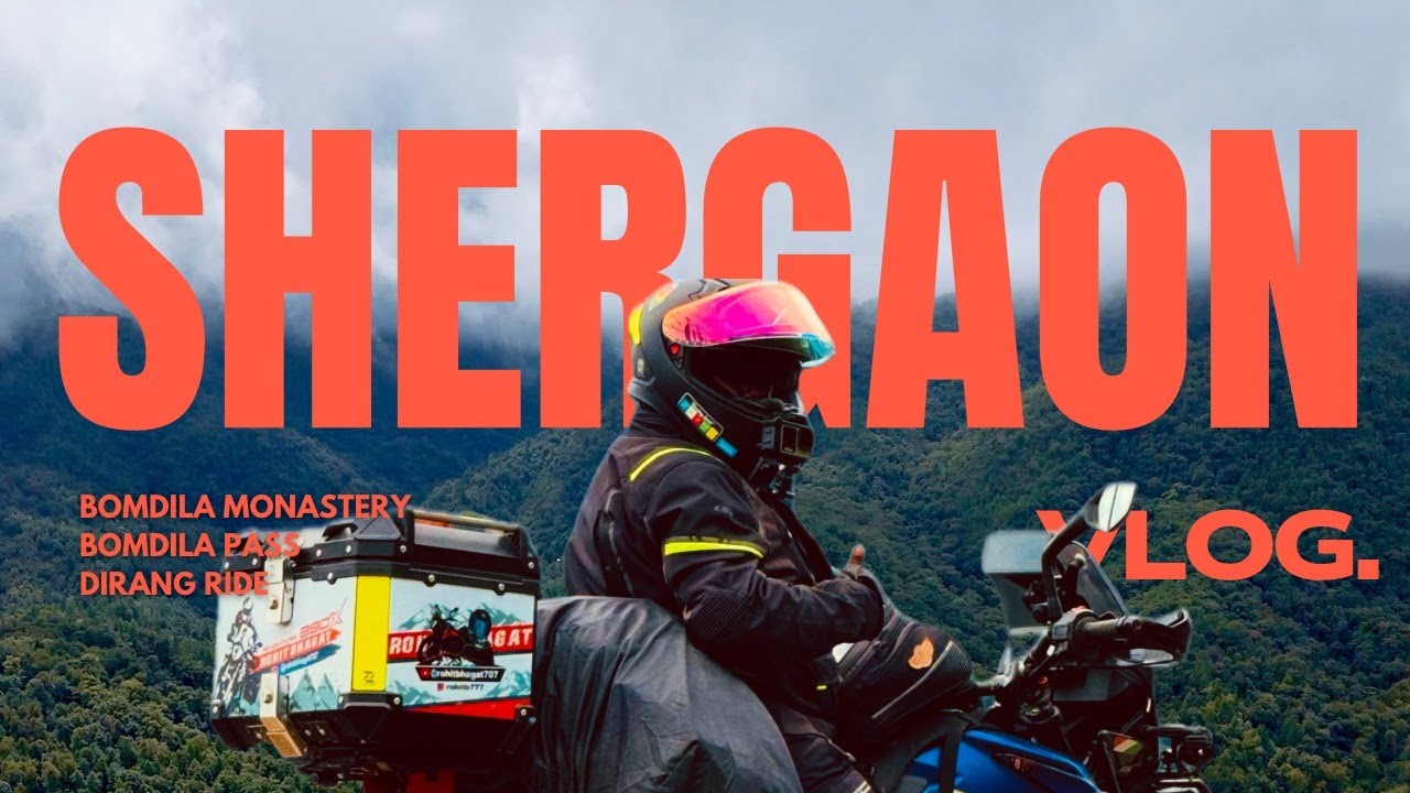 SHERGAON TO DIRANG | BOMDILA MONASTERY | BOMDILA PASS | EP 5 | KOLKATA TO ARUNACHAL #ktm390adventure