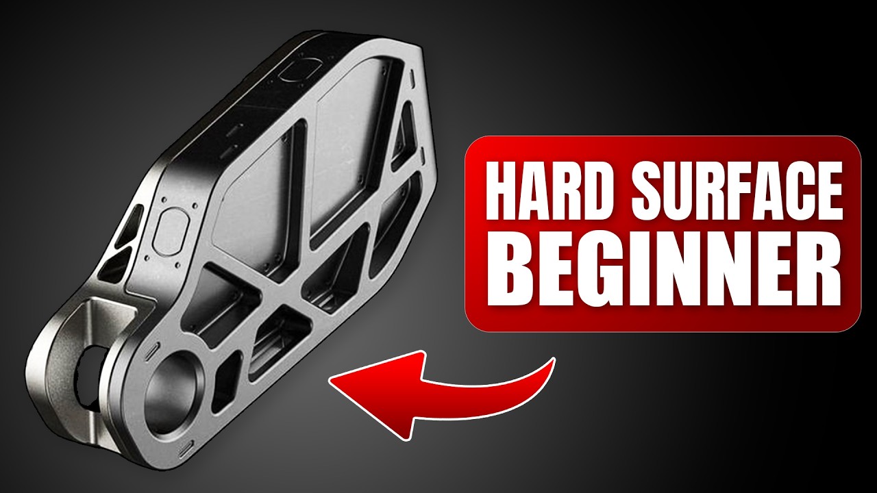 Hard Surface 3D Modeling Beginner Course