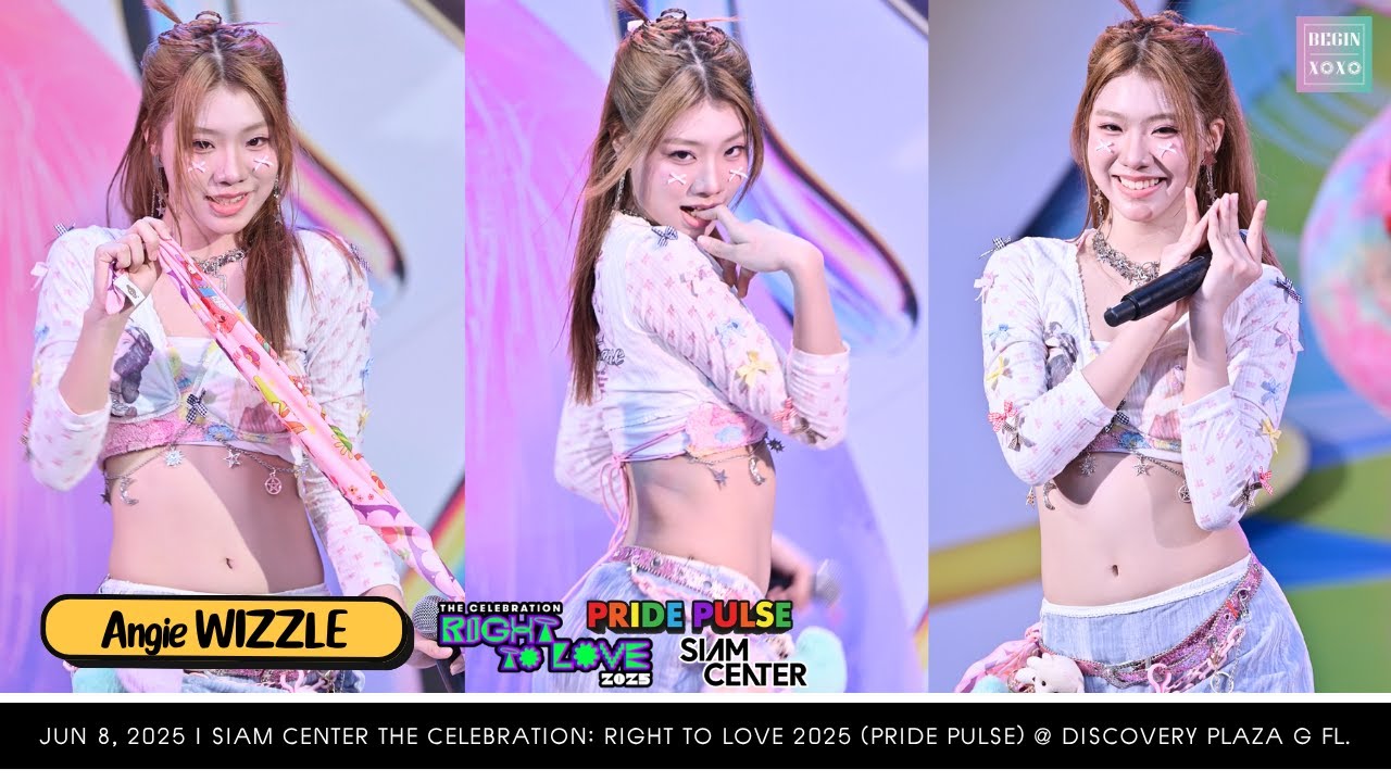 Angie WIZZLE [Fancam] Siam Center The Celebration: Right To Love 2025 | 250608