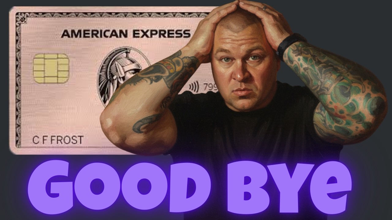 Да, я аннулировал ещё одну карту Amex Gold!
