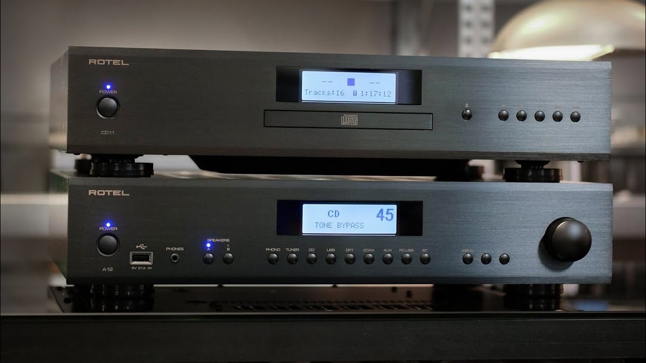 ROTEL A12 e CD11: che COPPIA! (entry-level)