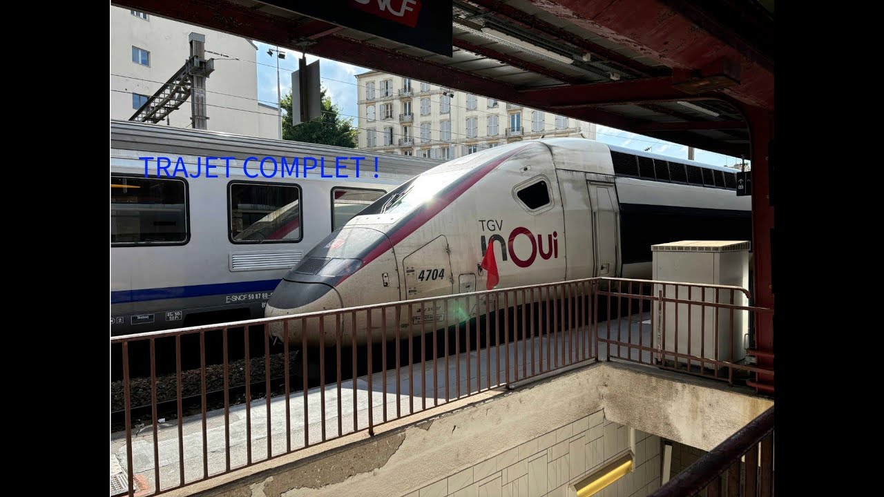Trajet complet : Nancy - Paris Gare de l'Est