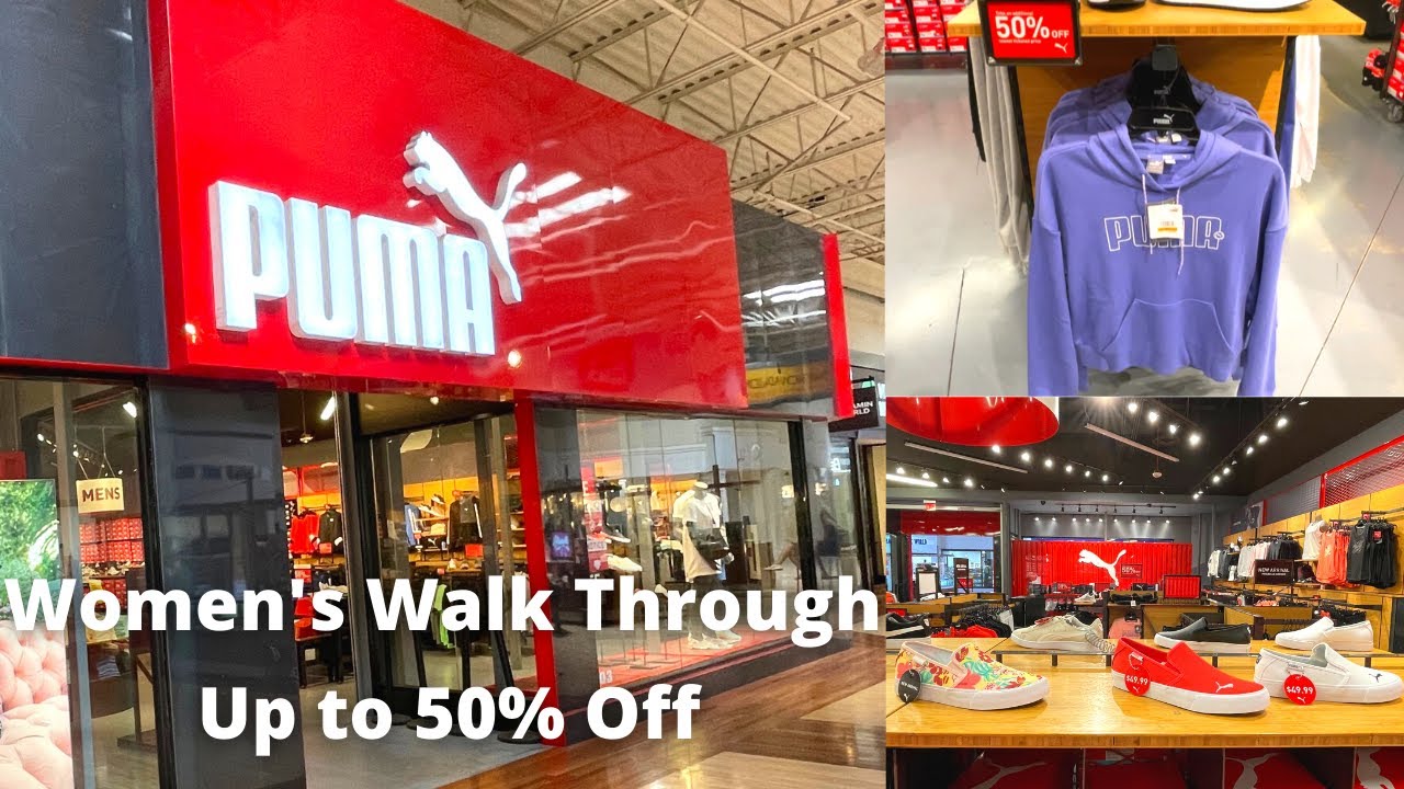 ✨PUMA OUTLET Shop With Me✨ Women&rsquo;s Walk Through | Up to 50% Off Sale❤️