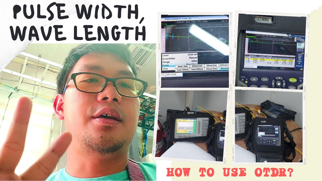 How to use an OTDR | Optical Time Domain Reflectometer | JDSU | ANRITSU | Work Vlog