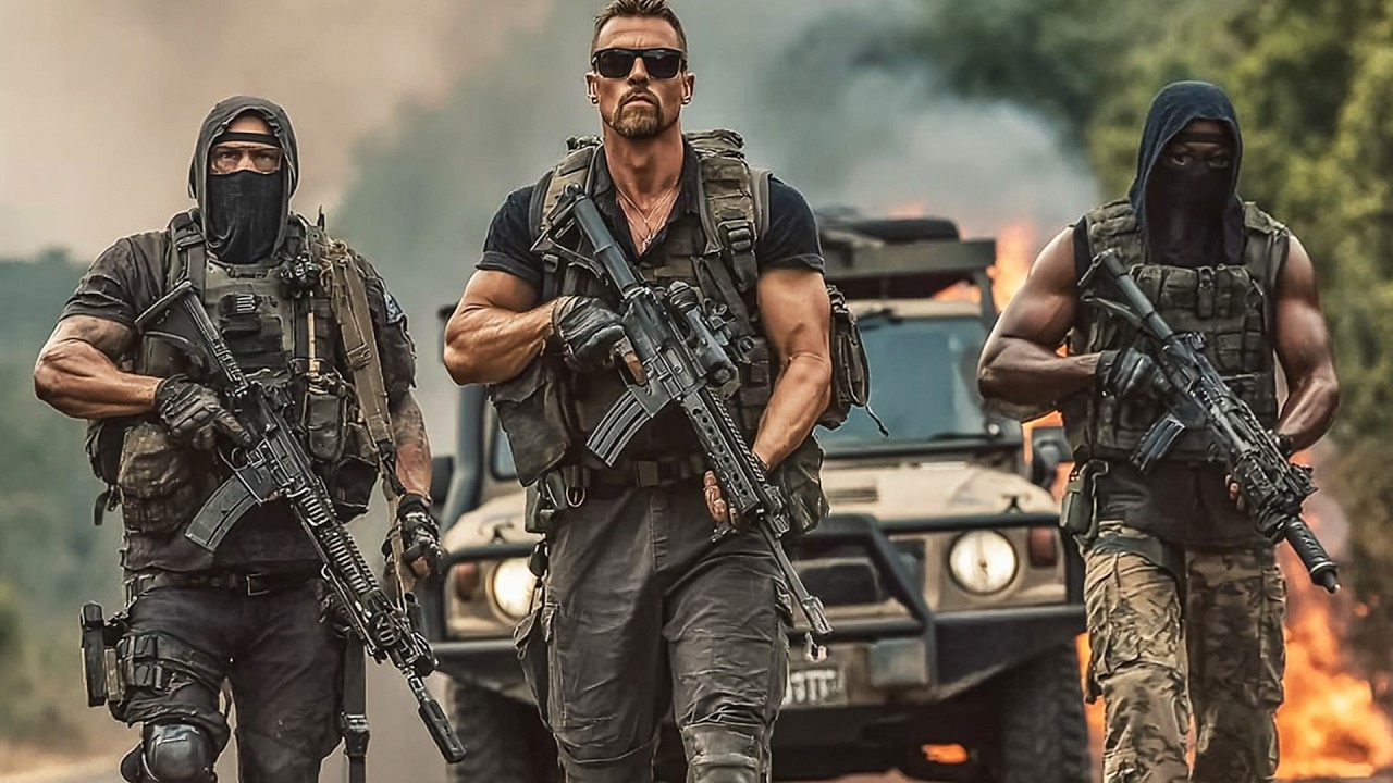 Drug Dealers Trading Arms in the Mountains, Special Forces Lurking Underwater #hollywoodmovies