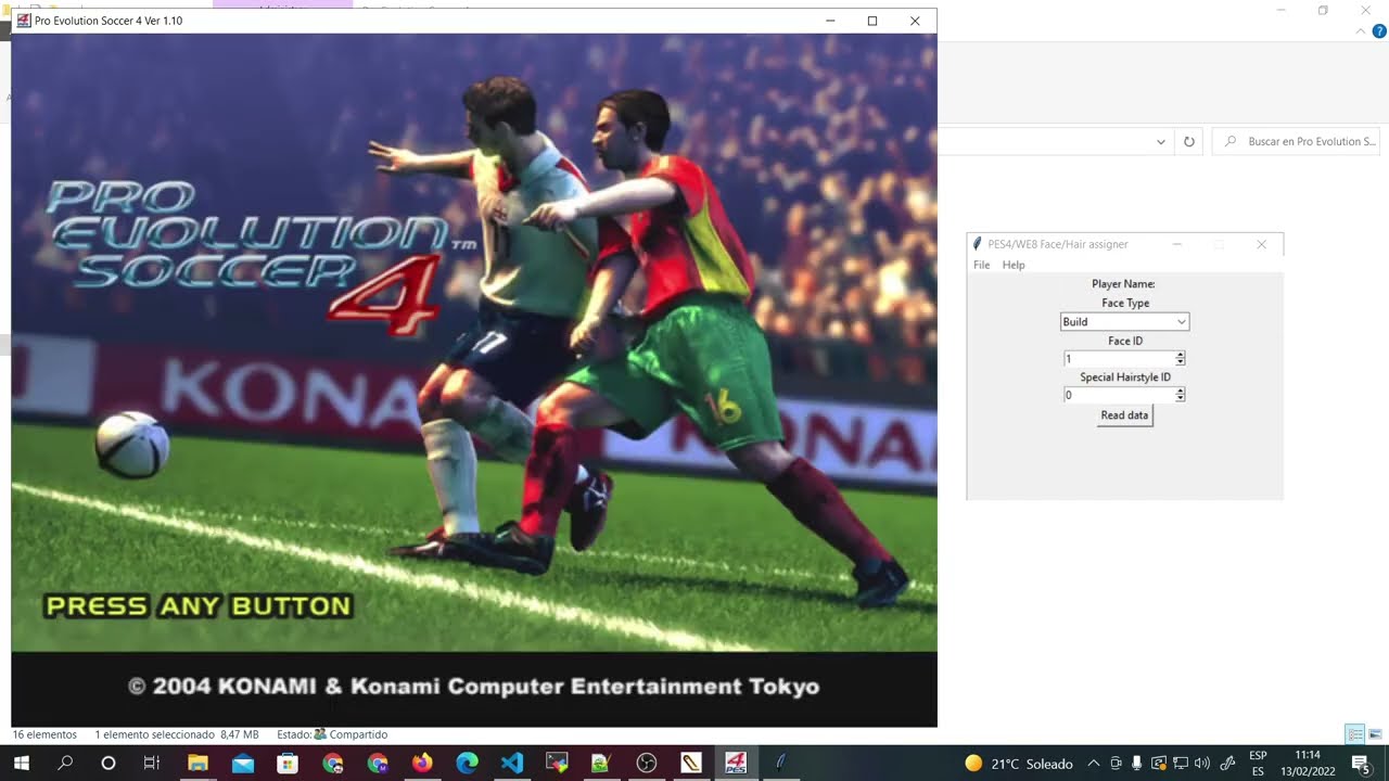 PES4/WE8 (PC) Face/Hair assigner(Tutorial)