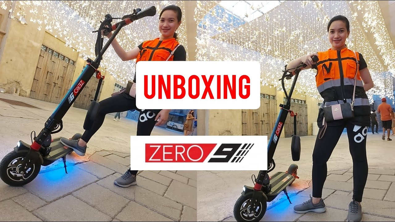 UNBOXING Zero 9 E-Scooter | 48V 13Ah | Alcie Dapitan