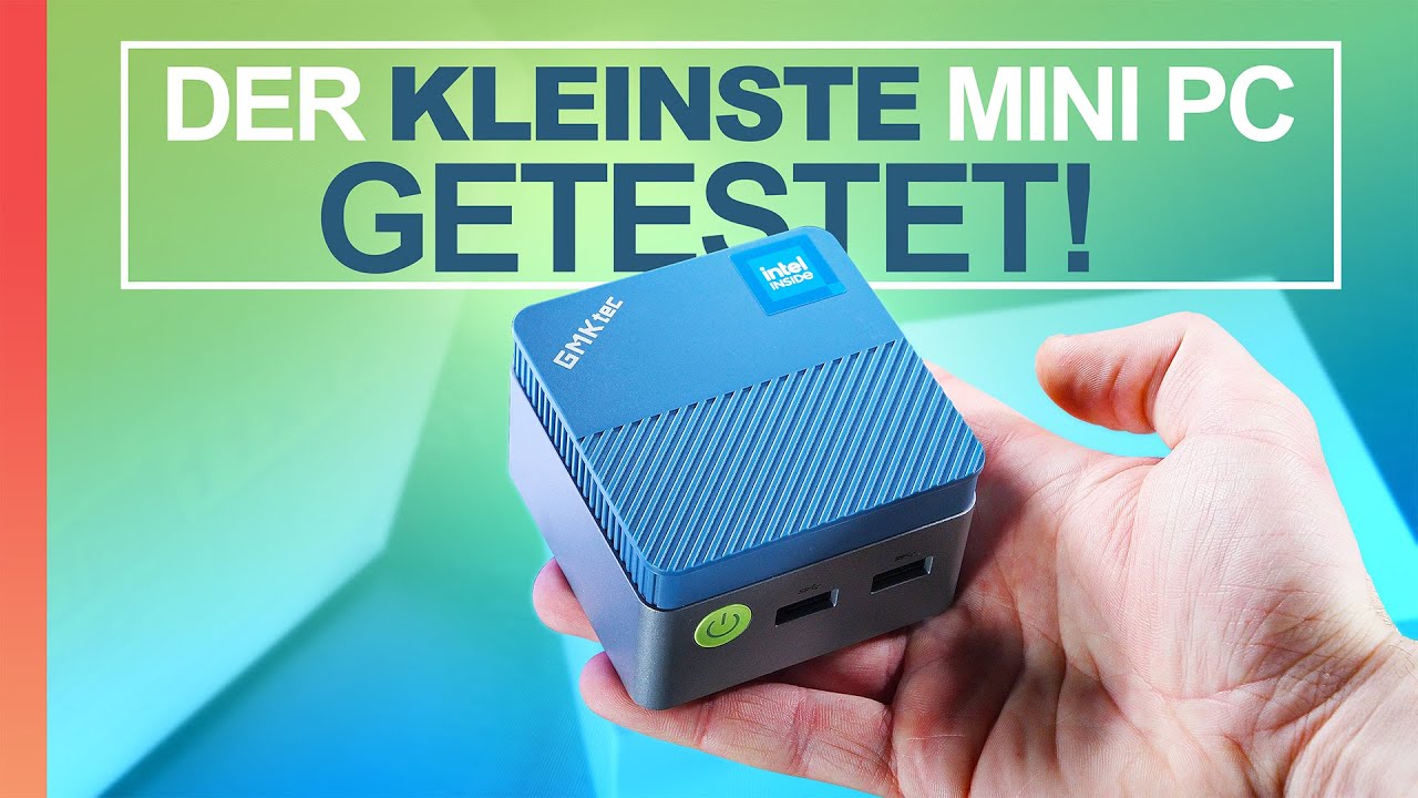 DER WINZIGSTE MINI PC im Test! — GMKtec NucBox G5