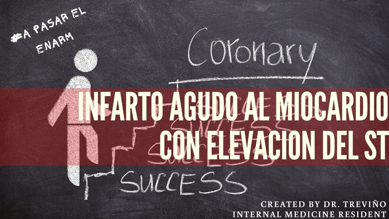 Infarto agudo al miocardio con elevación del ST #ENARM