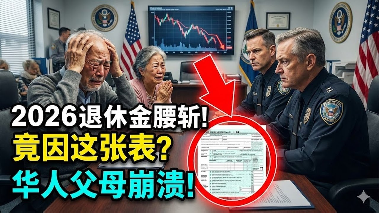 華人父母崩潰了：忙碌一生，只因沒簽這張表，2026 退休金竟被克扣 50%！