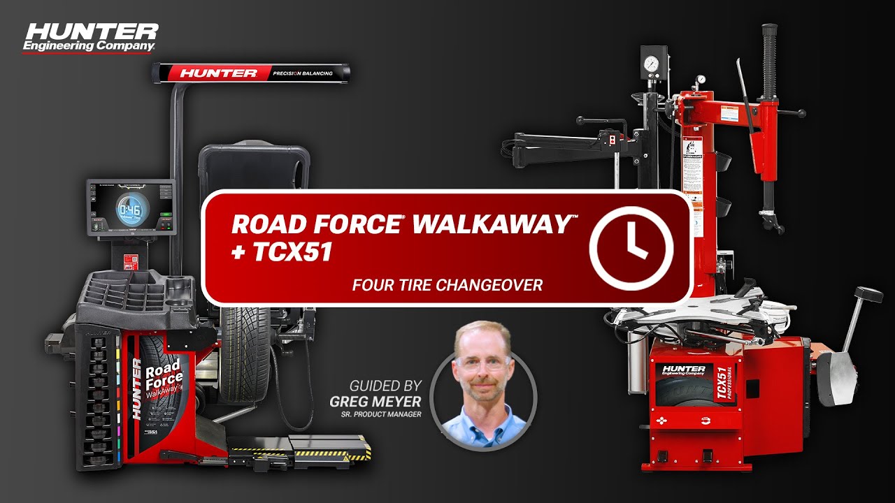 Road Force® WalkAway™ + TCX51: стандартная рабочая процедура и комментарии