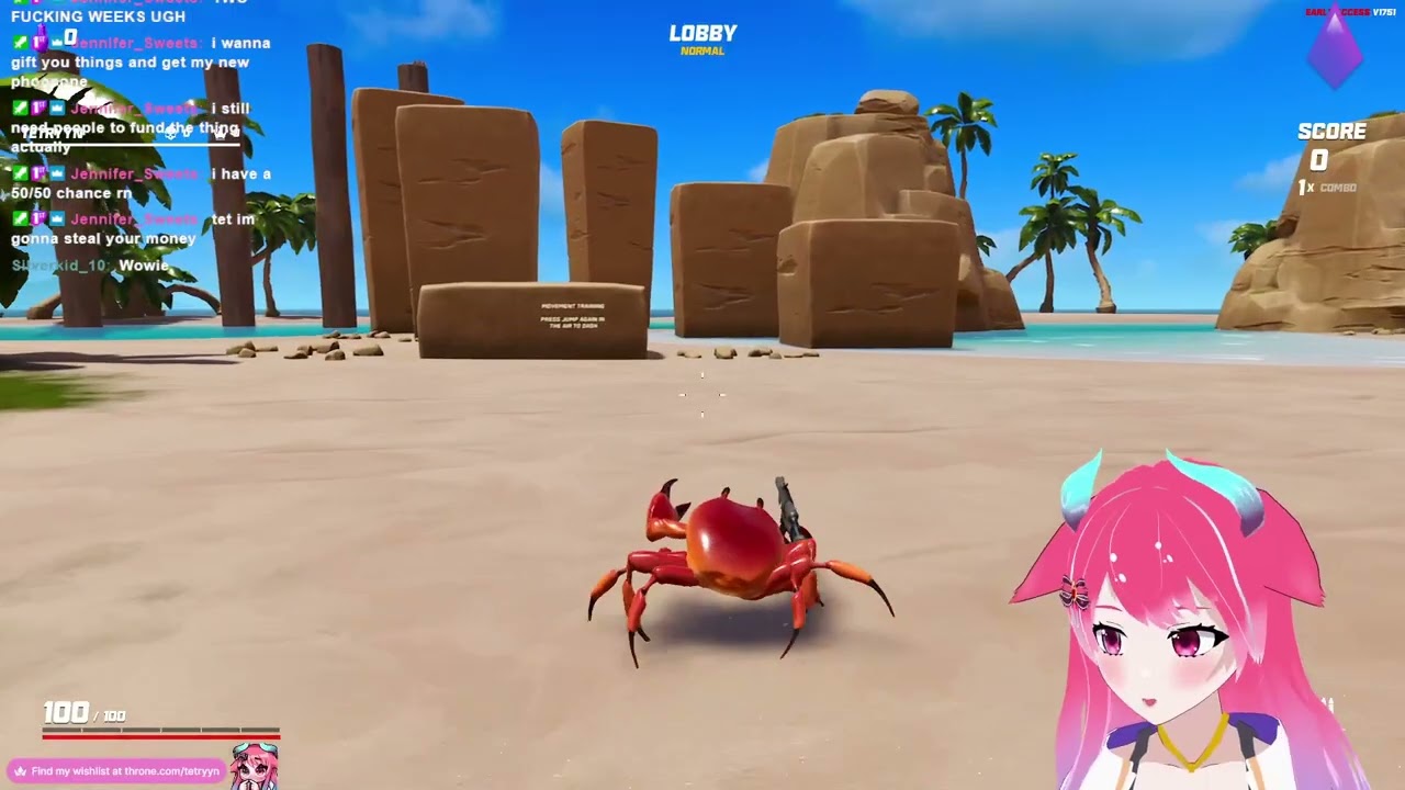 「 VOD 」Tetryyn plays Crab Champions for the first time!