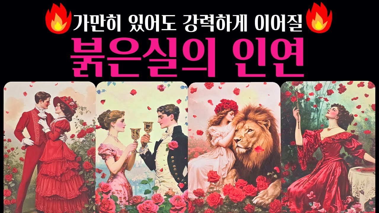 [타로] 🪭작두 탄 듯 신들린타로🔥가만히 있어도 이어질 붉은실의 인연💗외모 성격 자세한 특징 알려드려요💖