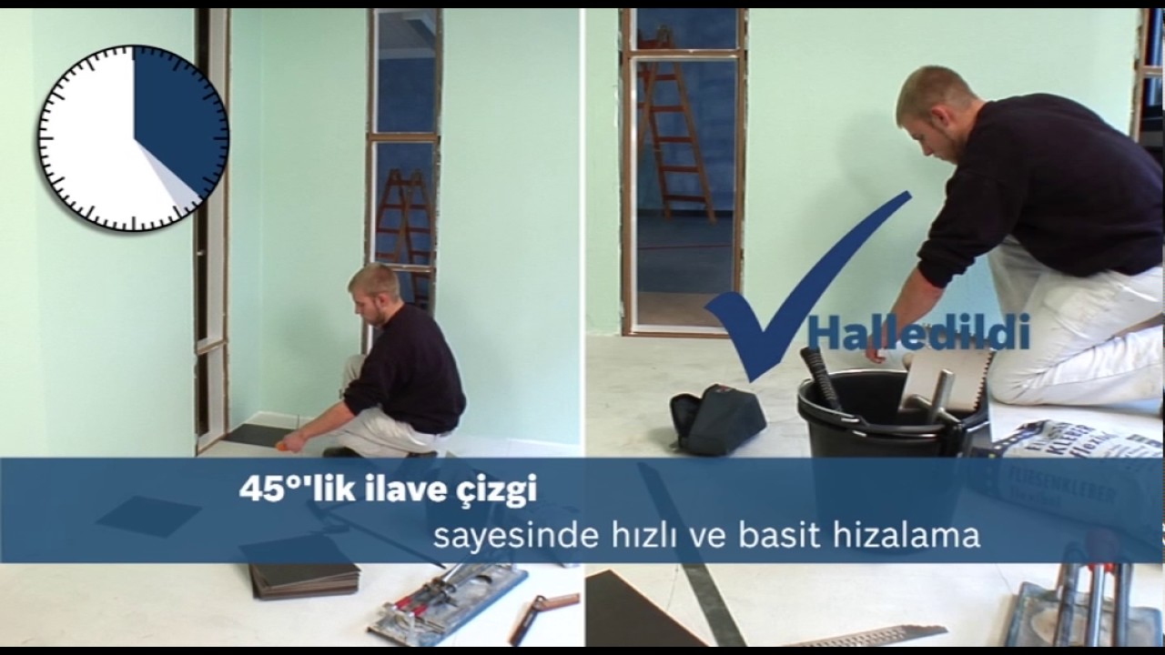 Bosch GTL 3 Professional Fayans Lazeri