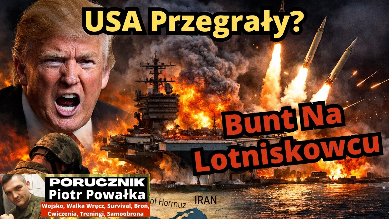 Bunt Żołnierzy USA! Iran Sieje Strach Rakietami i Dusi Cieśninę Ormuz [Trump Przegrał?]