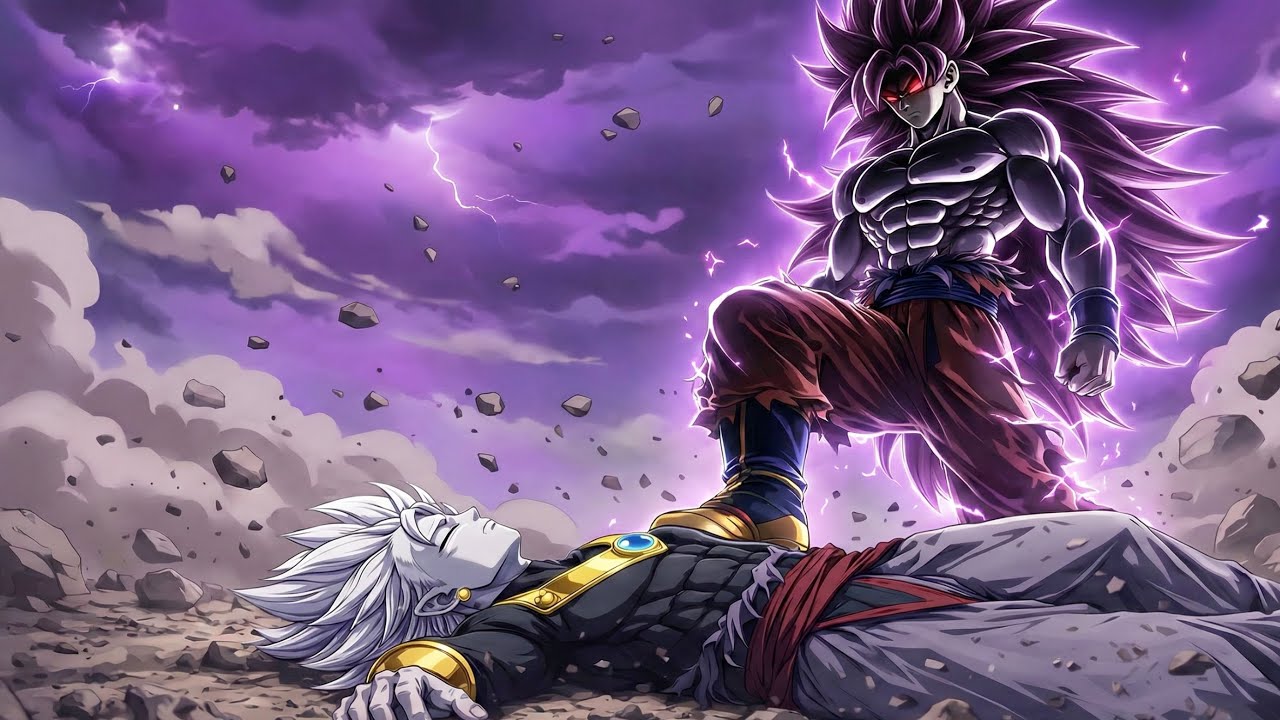 (6) “Goku Faces the Most Powerful Dragon God – Omni King Angel Saiyan Goroki (Dark Ultra Instinct)”