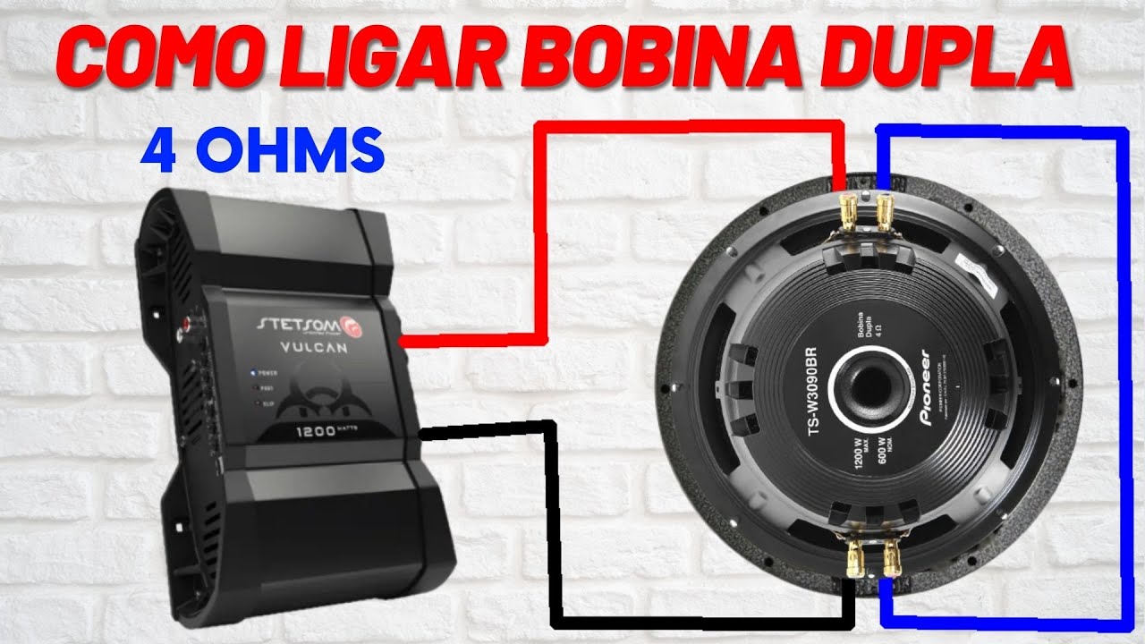 BOBINA DUPLA Subwoofer  Como ligar | Verdades e Mitos #somautomotivo