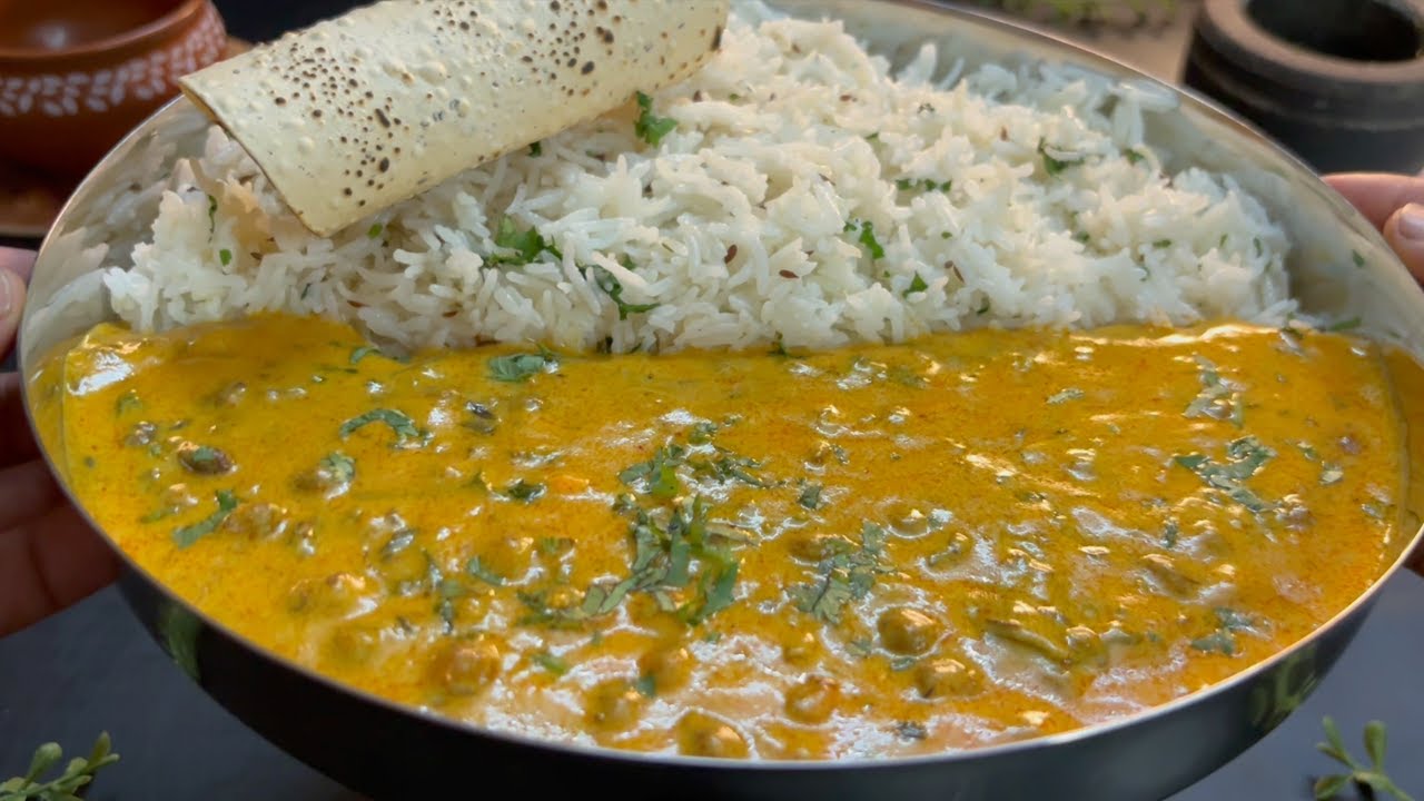 Kale Chane Ki Kadhi Recipe | Kadhi Recipe | Chane Ki Kadhi Recipe | Rajasthani Recipe