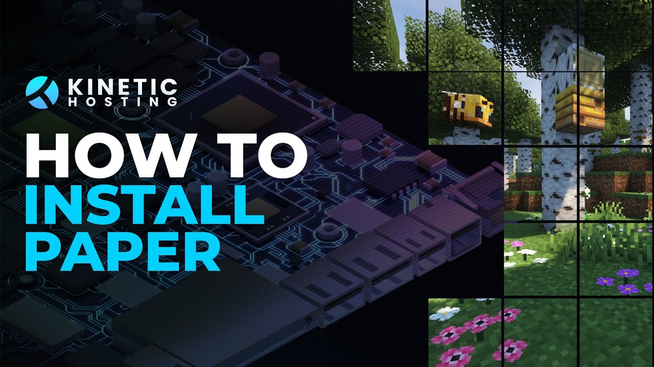 How to Install Paper on a Minecraft Server!