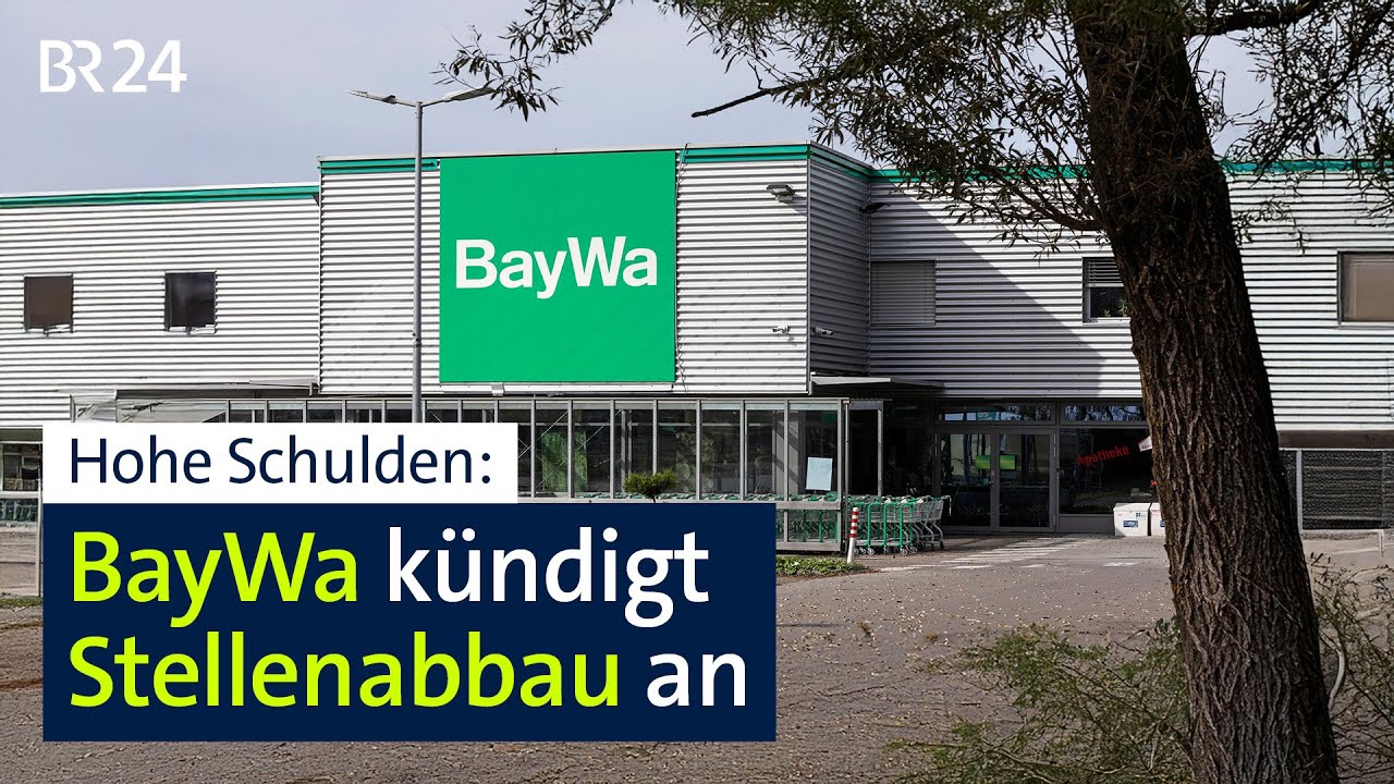 Hohe Schulden – Agrarhändler BayWa will Stellen streichen | BR24