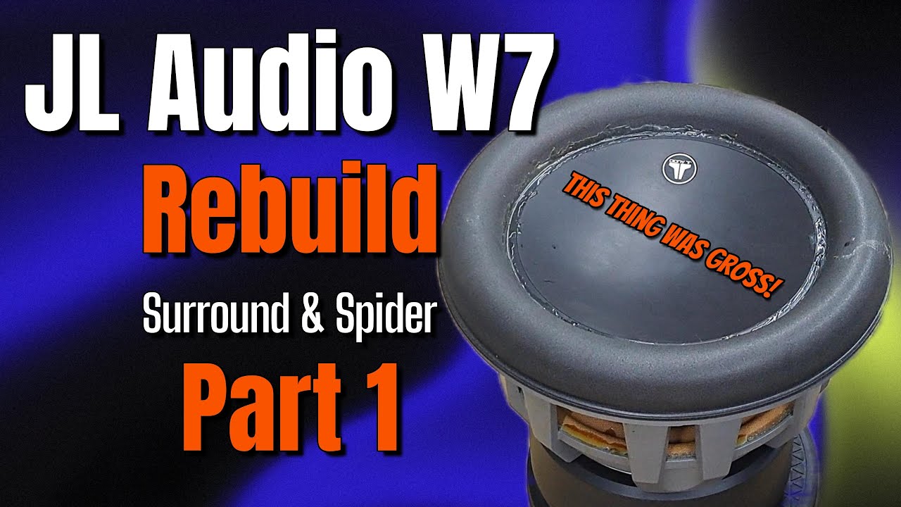 JL Audio 10W7 Rebuild - Part 1
