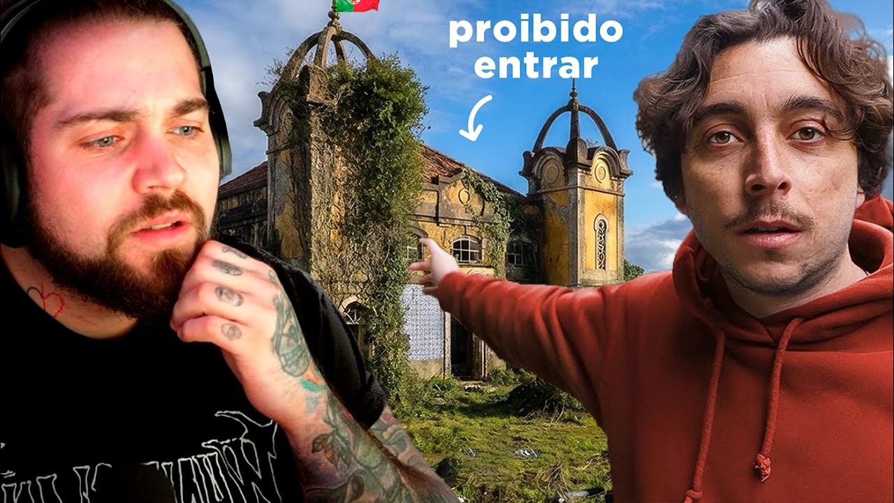 Eles Exploraram uma Mansão Milionária Proibida em Portugal...