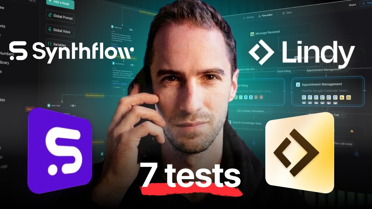 I tested Synthflow & Lindy AI in 7 areas: latency, voice, cost + more