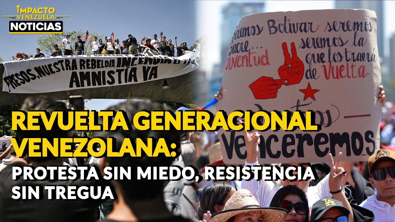 🇻🇪 REVUELTA GENERACIONAL: protesta sin miedo, resistencia sin tregua|  🔴 NOTICIAS VENEZUELA HOY 2026