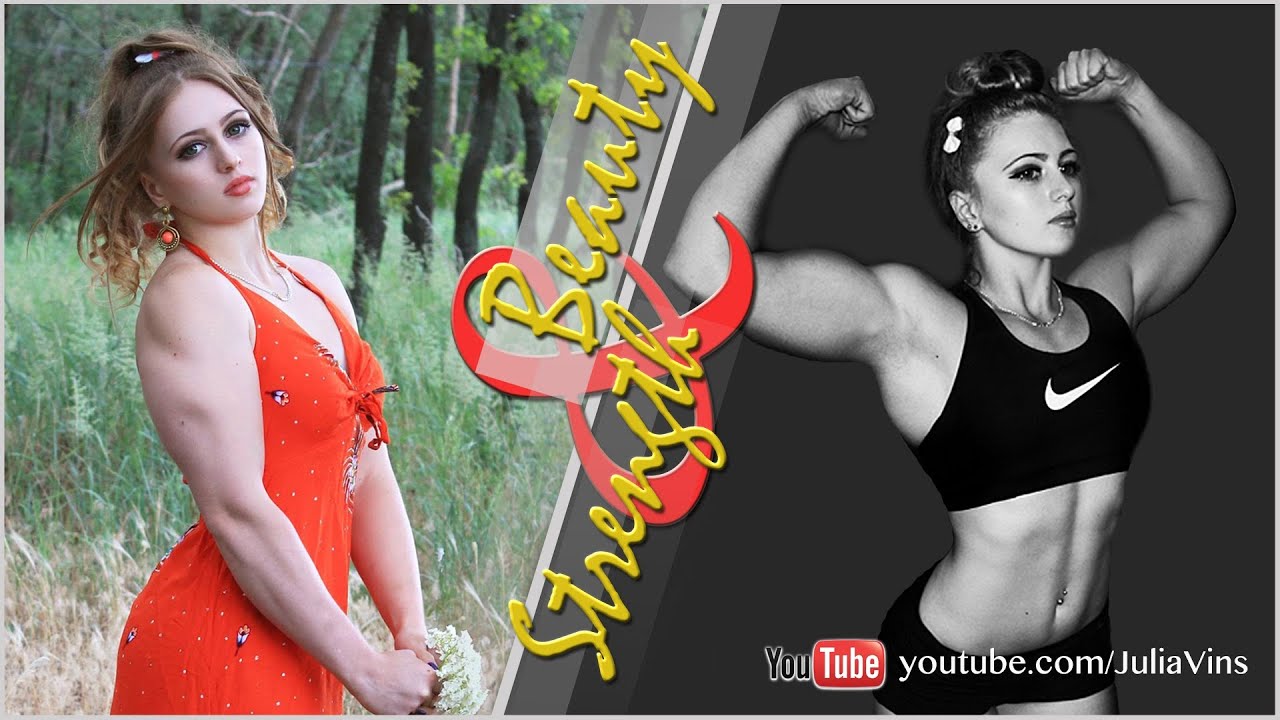 Beauty and Strength. Julia Vins 18 y.o.