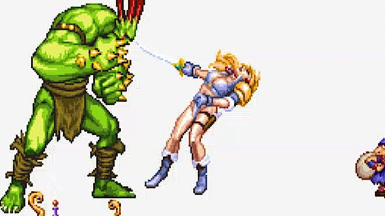 Golden Axe The Duel Ryona Milan Flare
