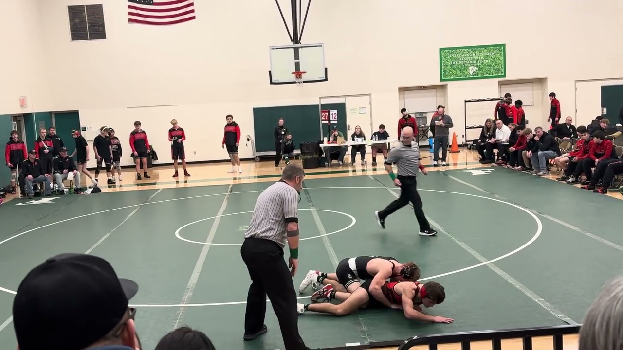 Jackson wrestling Freeland 12/20/25 match 3 of 5