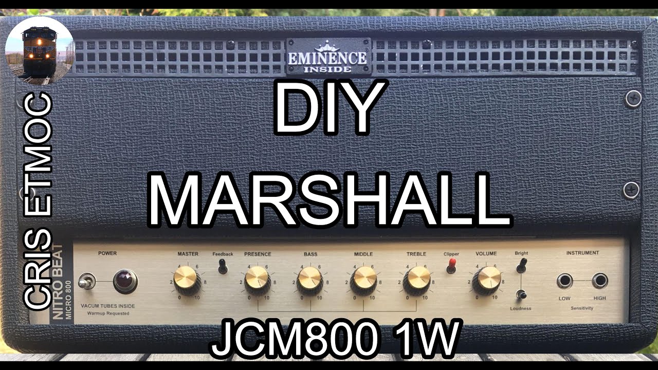 Marshall JCM800 DIY Guitar Amplifier 1Watt